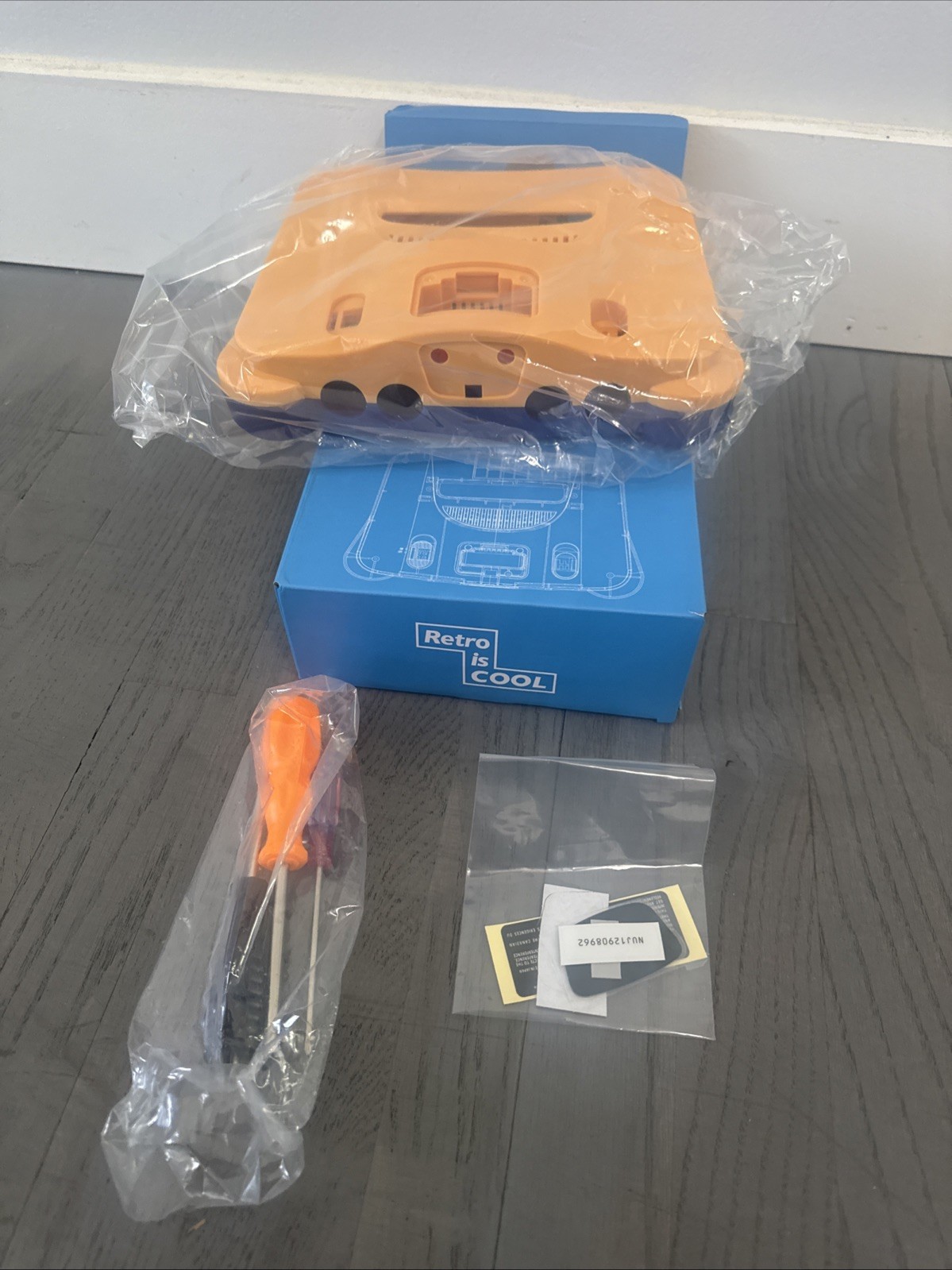 N64 Full Replacement Console Shell Housing Yellow & Blue Pokemon Nintendo 64