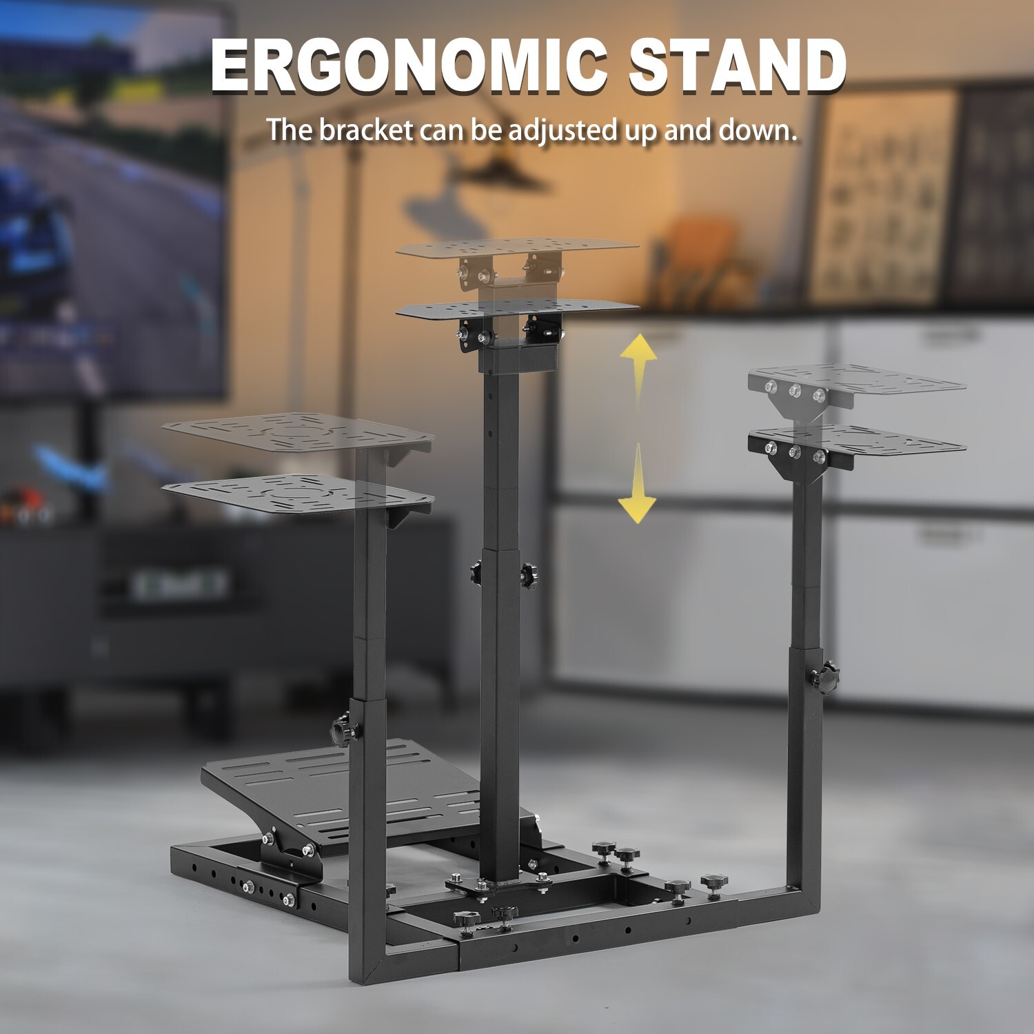 Marada Flight Simulator Stand or Racing Cockpit Fit Logitech NO SEAT electronics