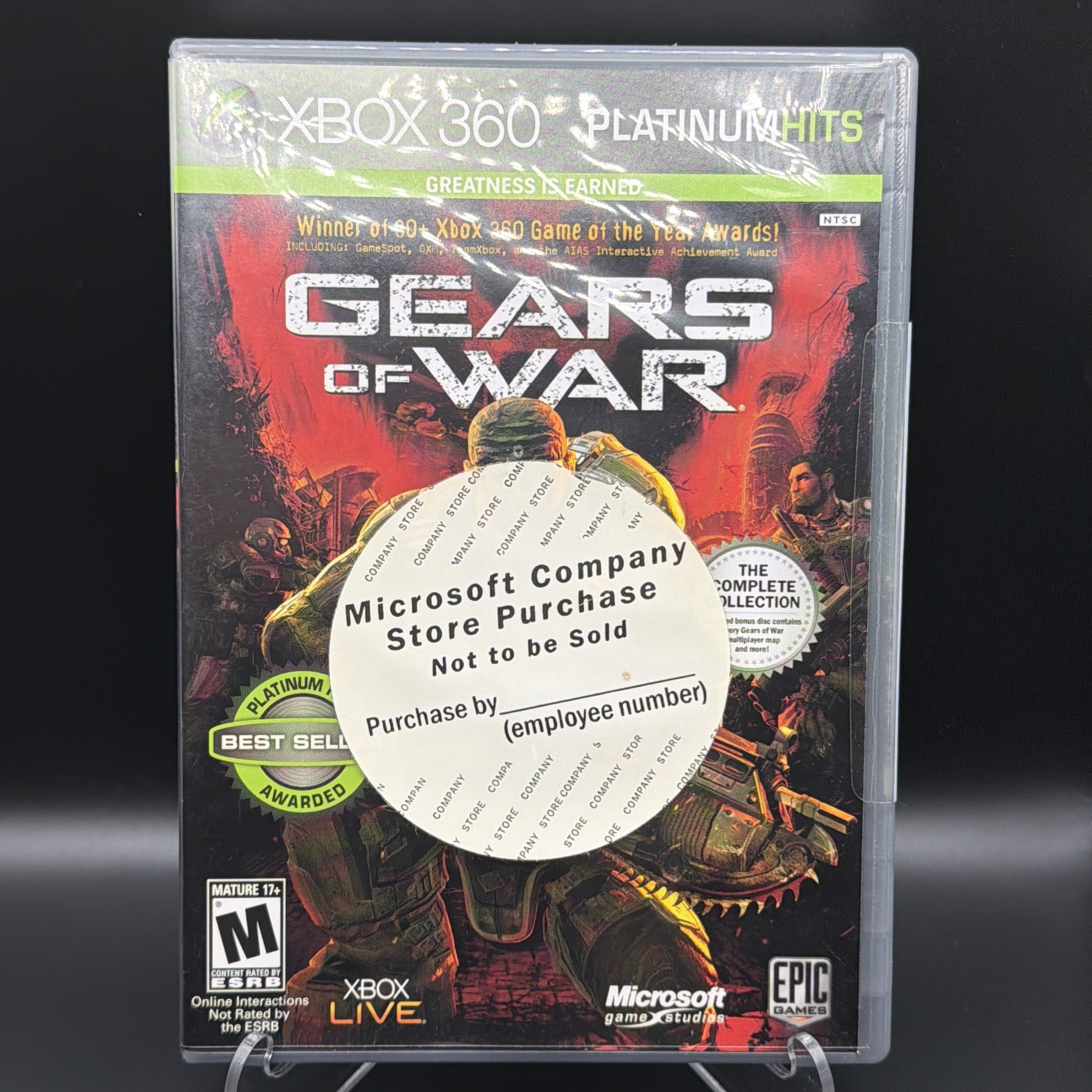 Gears of War The Complete Collection Xbox 360 New Multiplayer with Bonus Disc.