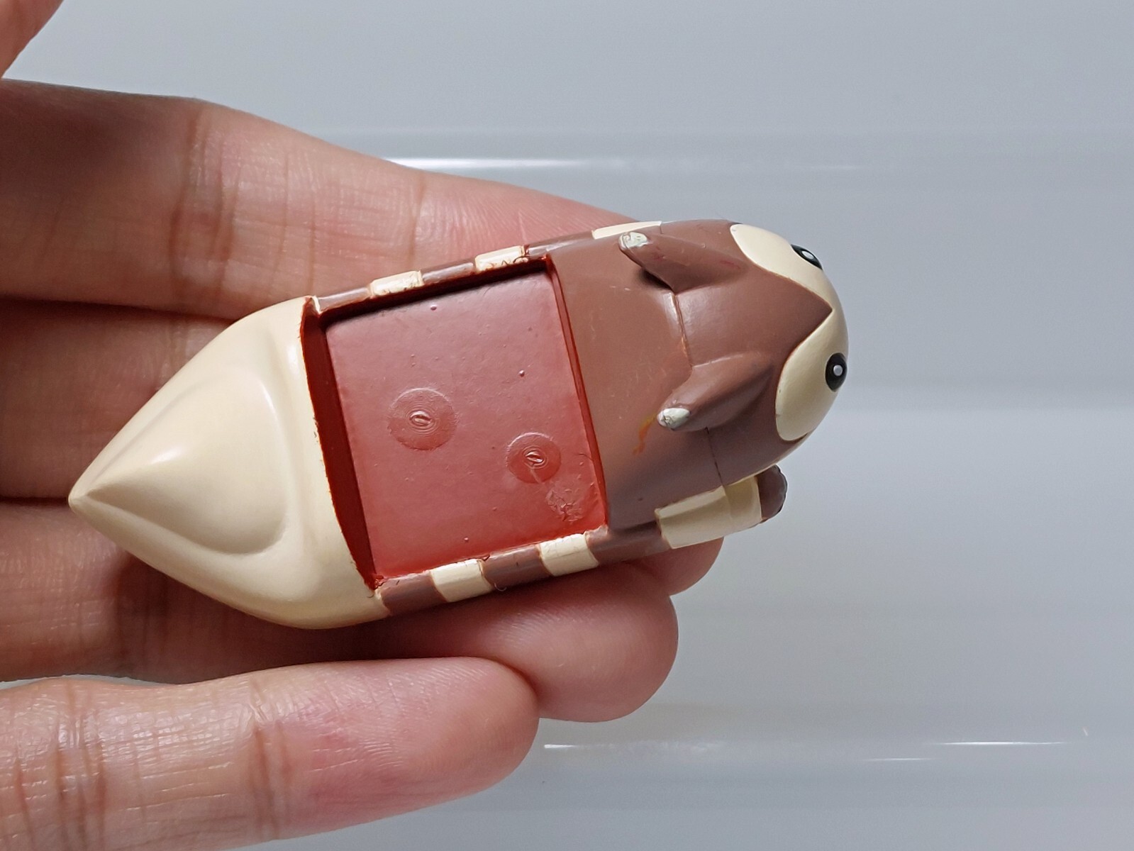 Furret Roller Coaster Pokemon Figure Tomy Monster Collection & Mate 0.8-0.85in