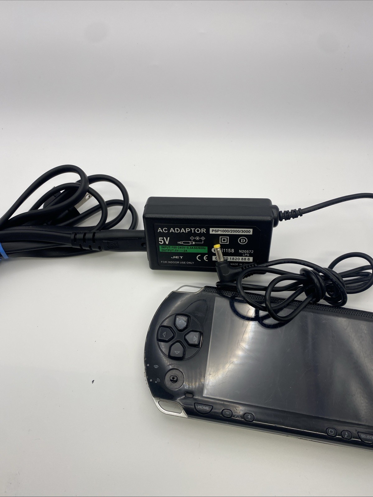 Sony PSP Console PSP-1001 Black For Parts Repair No battery