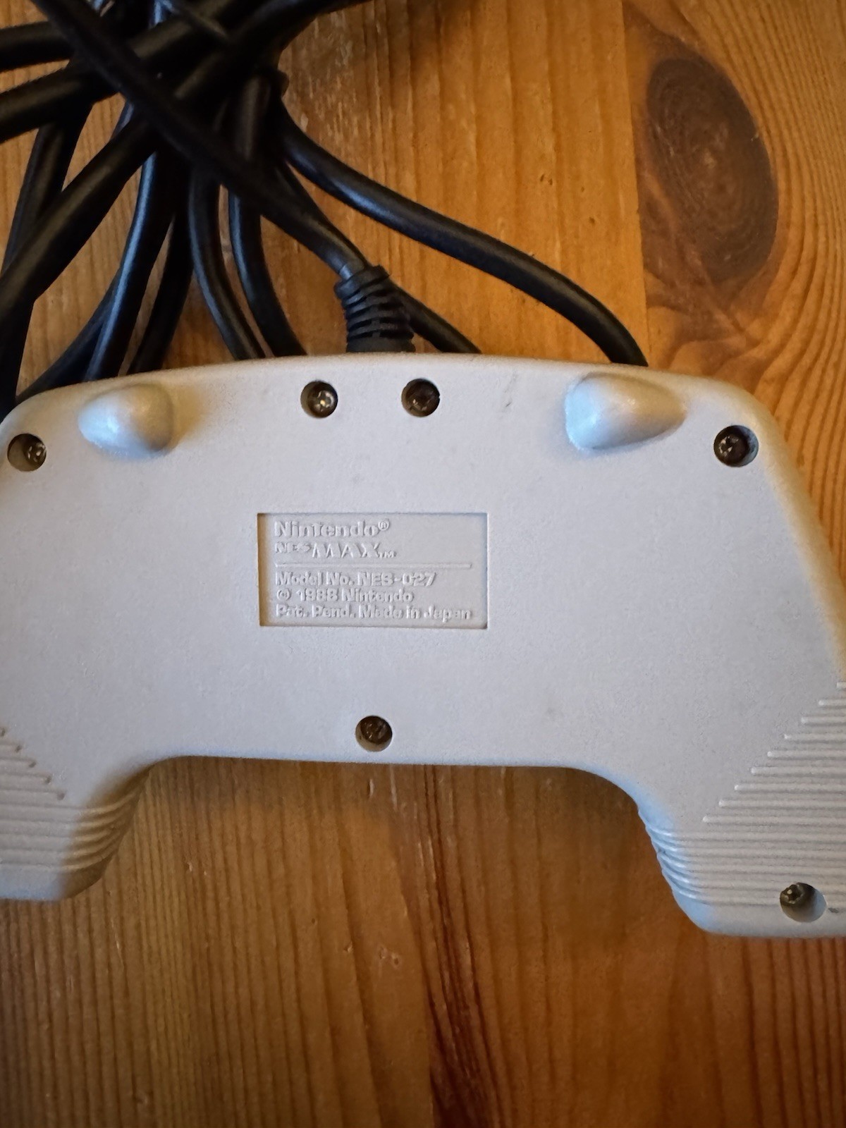 Nintendo NES Max Turbo Controller OEM Model NES-027 With Manual
