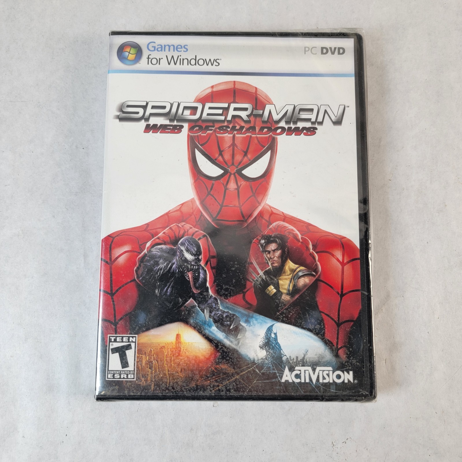 Spider-Man Web of Shadows PC DVD, 2008 Windows Brand New Sealed