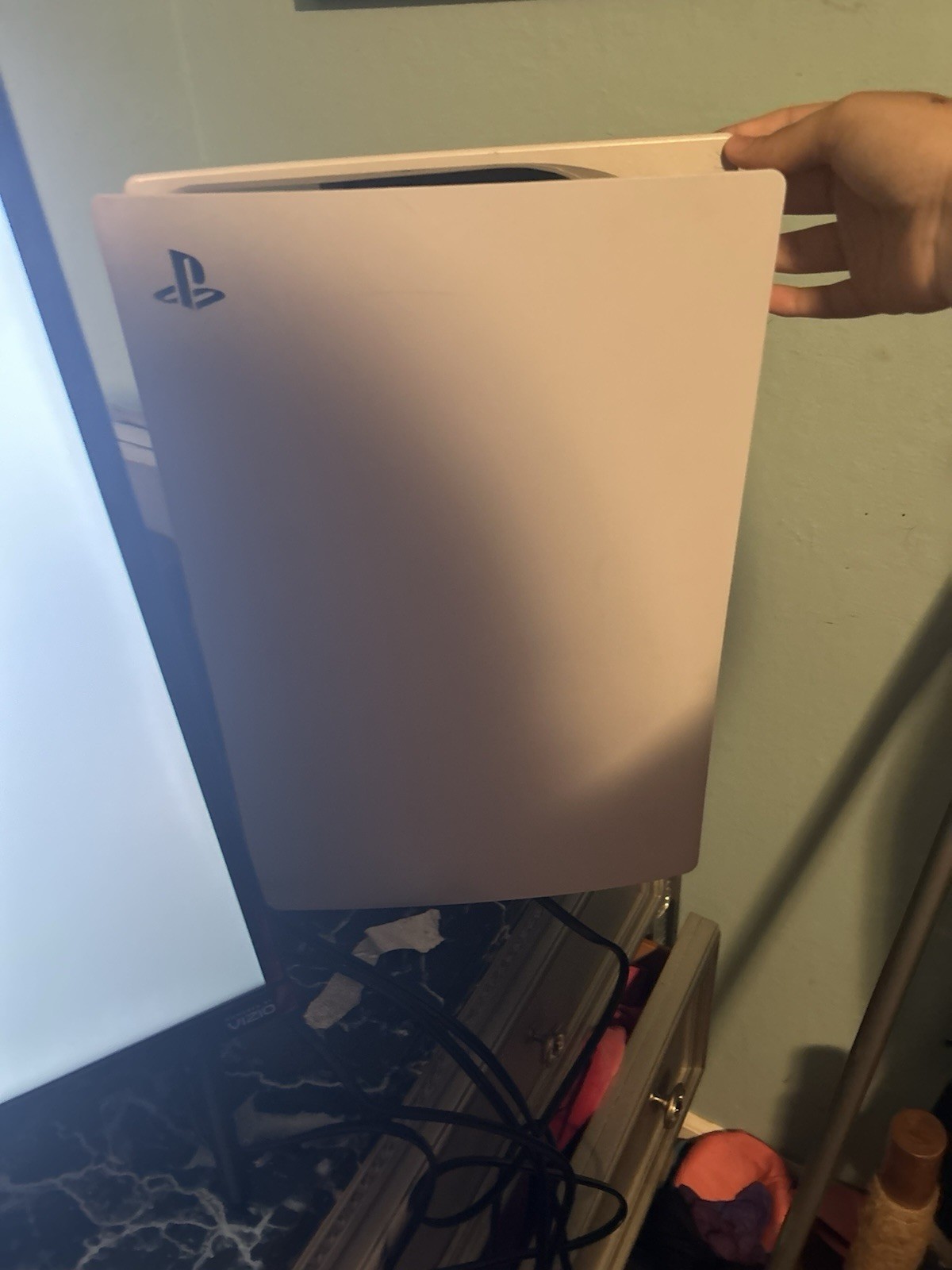 PlayStation 5 Slim disc PS5 Home Console White/Black USB C Wi-Fi Capability