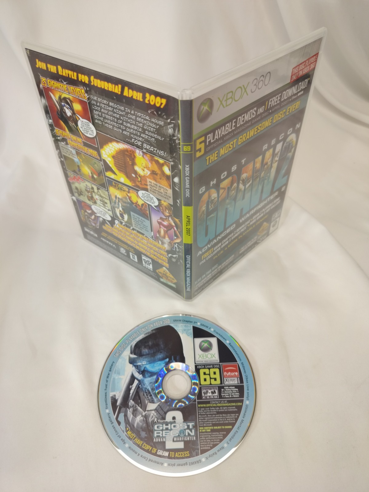 Lot Of 13 Official Xbox Magazine Demo Game Discs