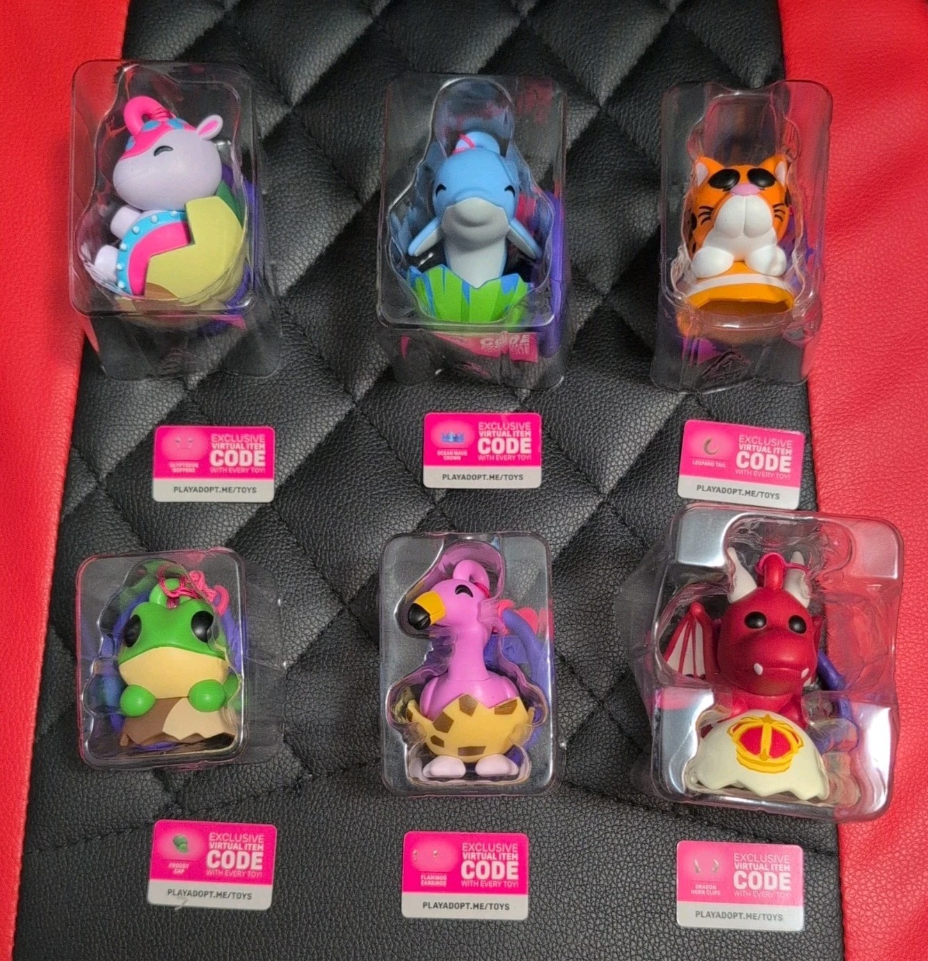 Adopt Me! Mystery Pets Figure Clips Blind Bag series 2 – FULL SET OF 6