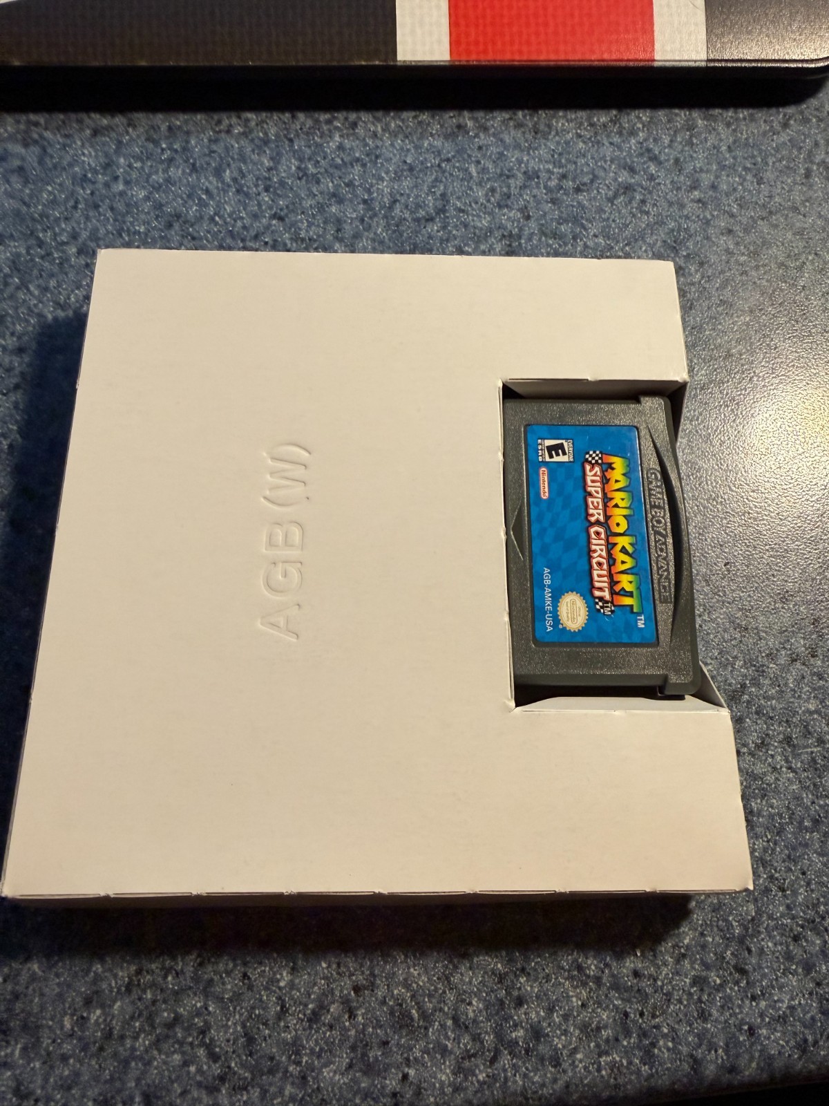 Mario Kart Super Circuit for Game Boy Advance Complete in Box (CIB)