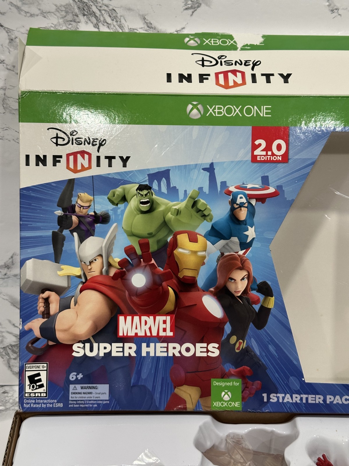 Disney Infinity 2.0 Marvel Super Heroes Starter Pack + Game Xbox One 8038023 NIB