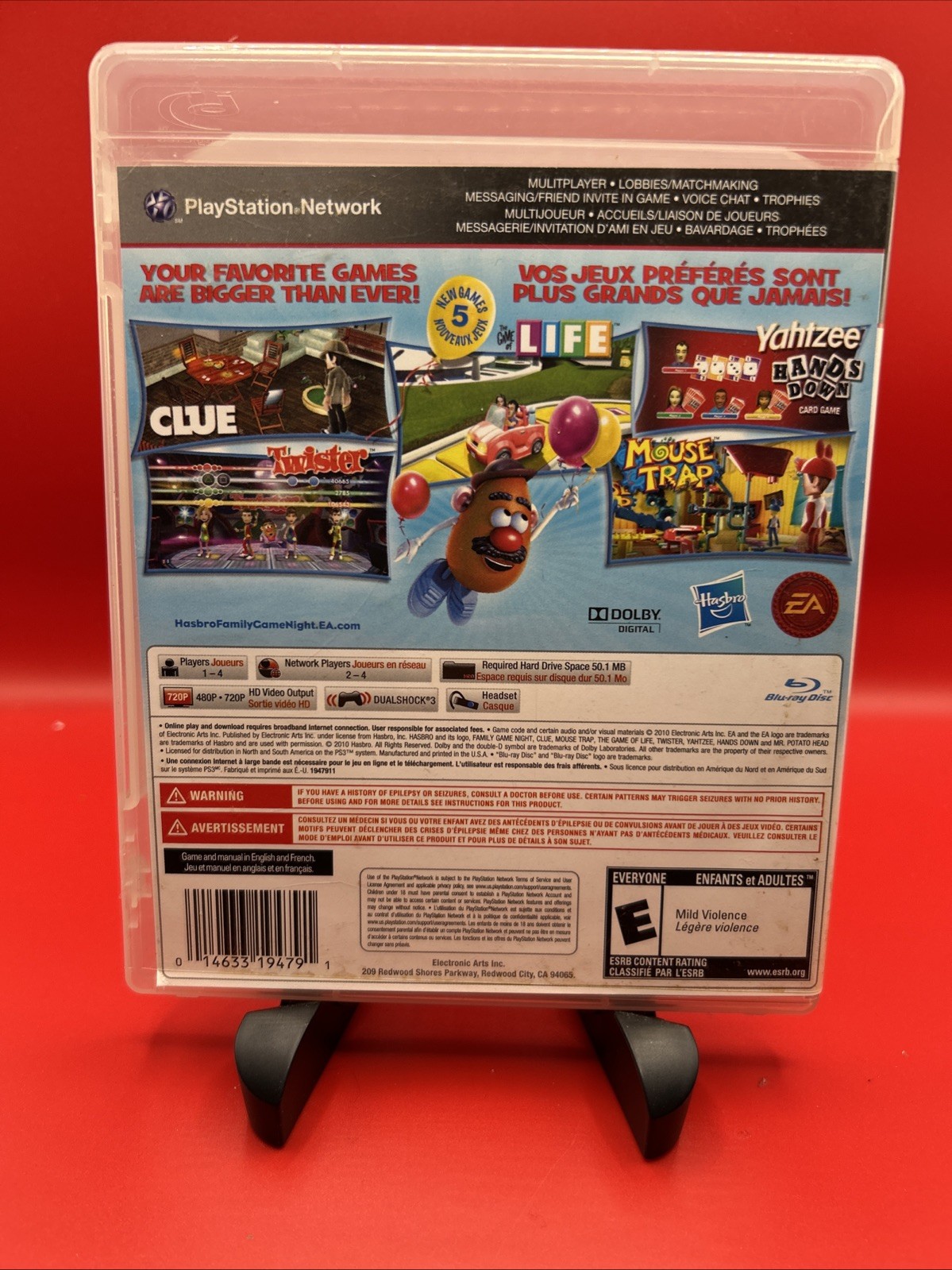 Hasbro Family Game Night 3 (Sony PlayStation 3) PS3 Game Tested