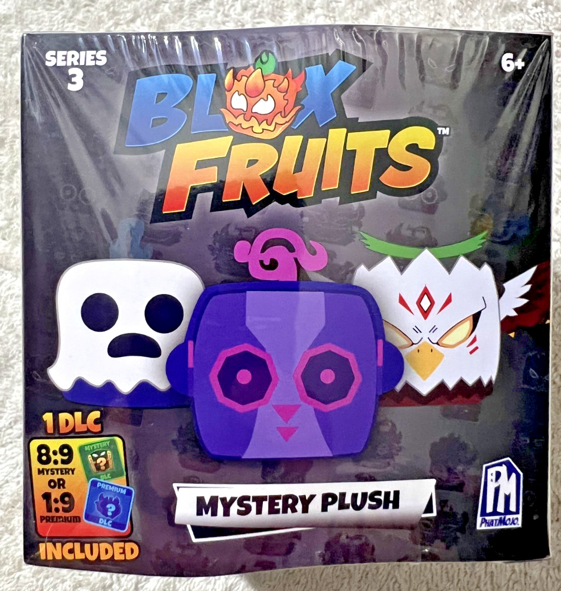 BLOX FRUITS SERIES 3 4″ MYSTERY PLUSH MYSTERY OR PREMIUM DLC CODE *NEW RELEASE*