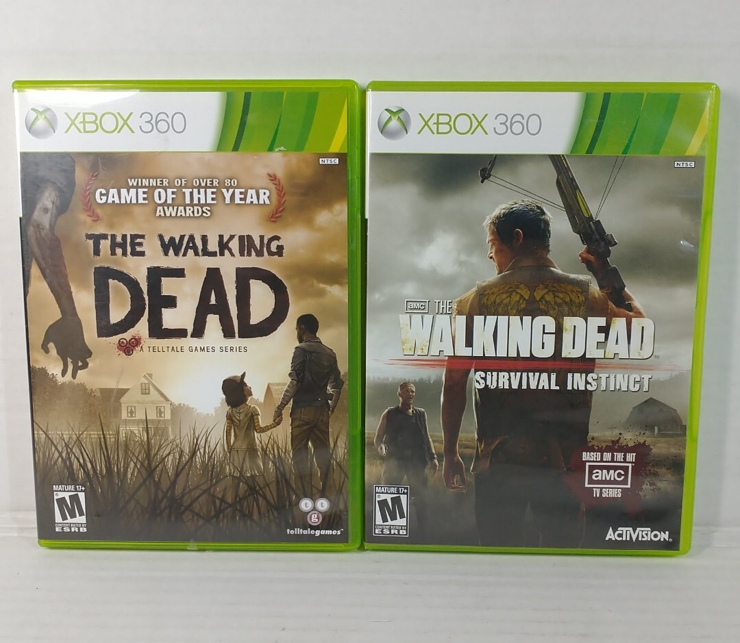 The Walking Dead A Telltale Games Series Microsoft Xbox 360 + Survival Instinct