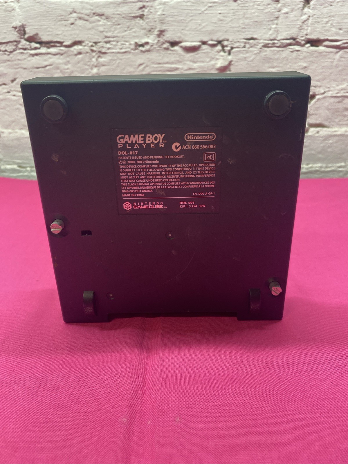 Nintendo Game Boy Adaptor – Black (DOL017)