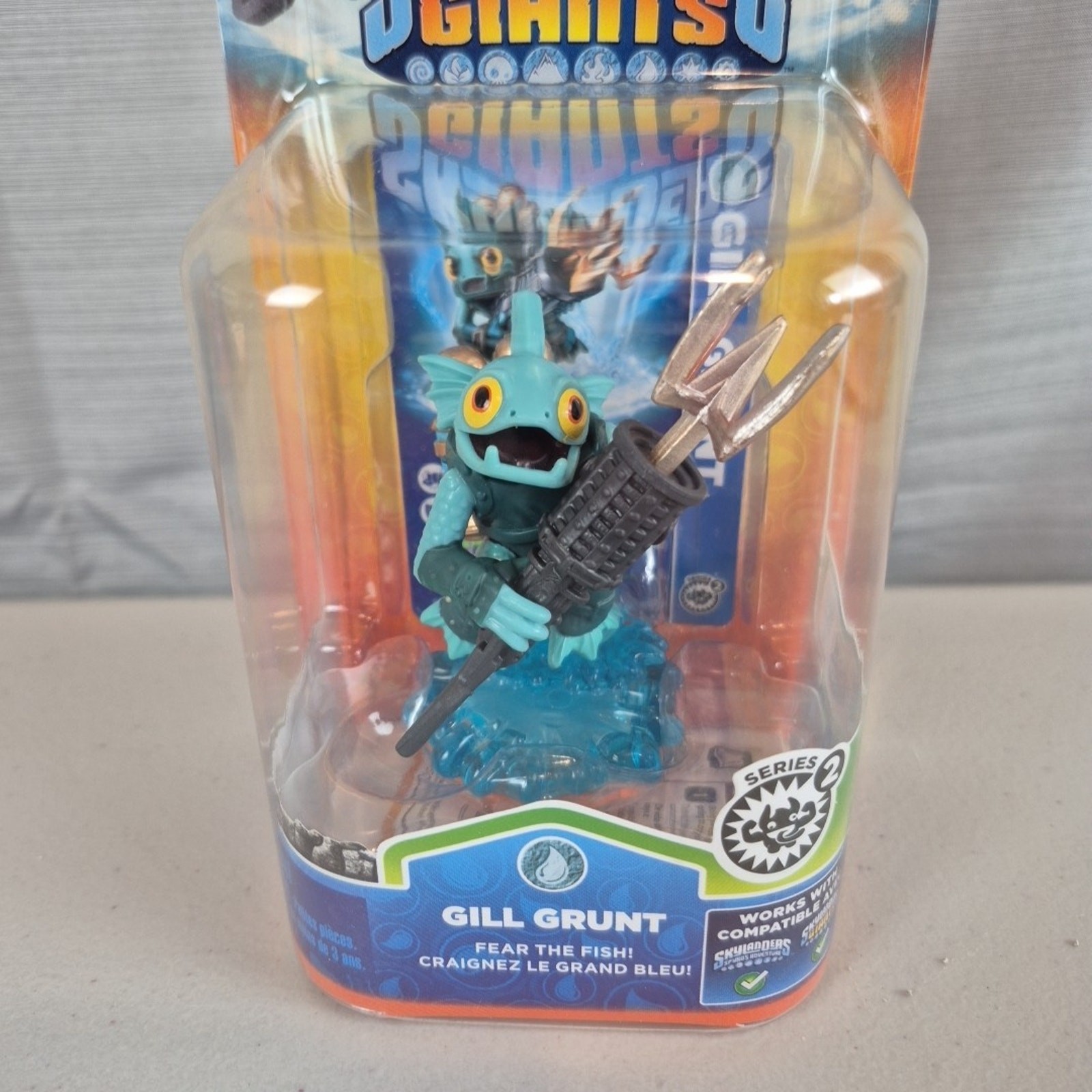 Skylanders Activision Series 2 Gill Grunt Toys To Life Character Figure 2012