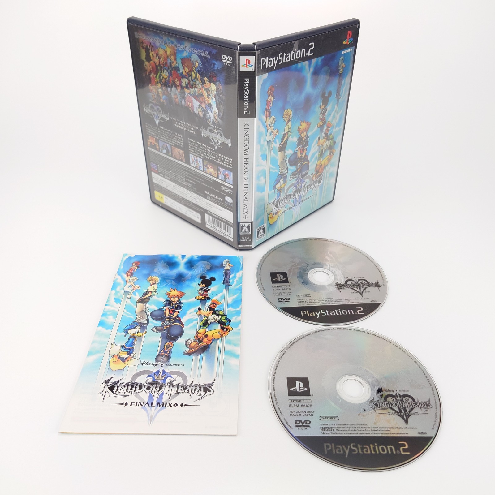 PS2 PS3 Kingdom Hearts II Final Mix HD 1.5 2.5 ReMix NTSC-J Japanese PlayStation