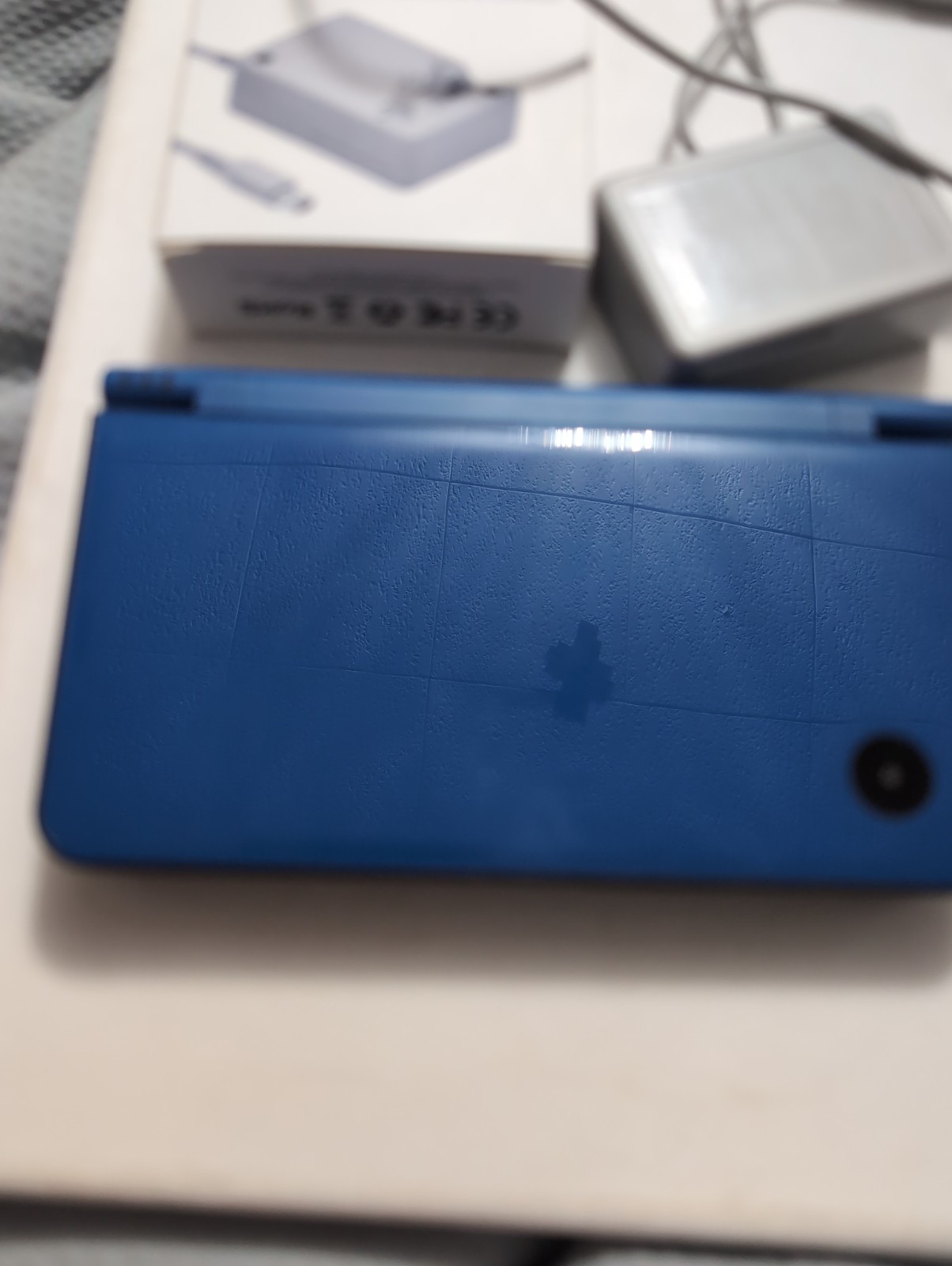 Nintendo DSi XL Handheld System – Midnight Blue Tested Comes With Mario Party