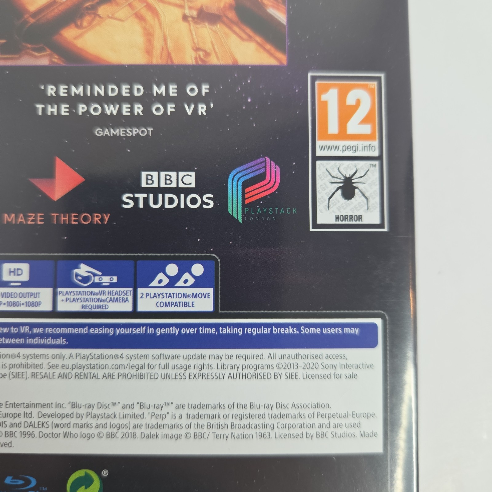 Doctor Who: The Edge of Time – PS4 VR – Sony PlayStation 4