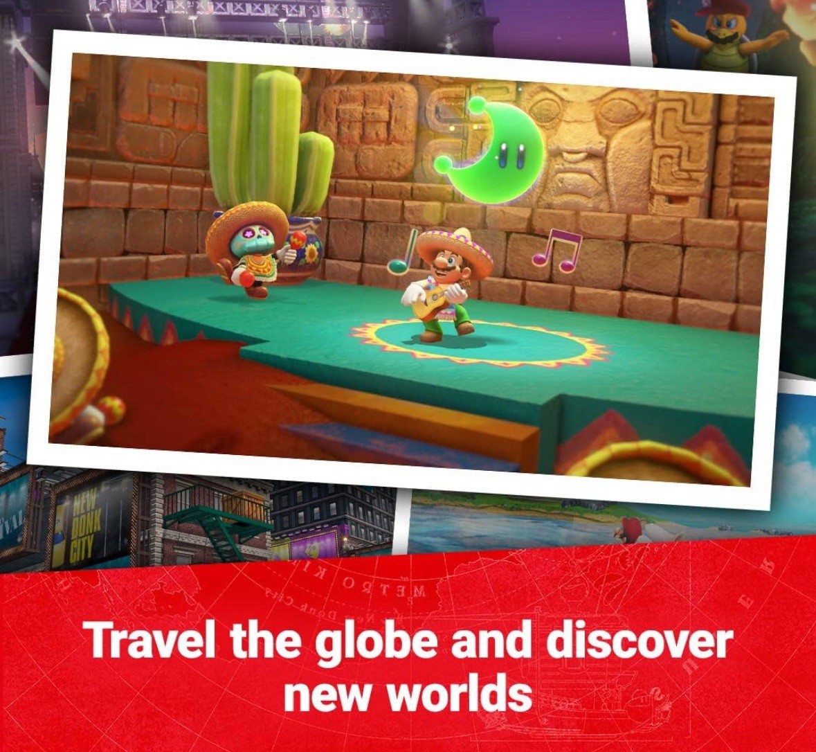 Super Mario Odyssey Nintendo Switch 2017 Game Tested Works