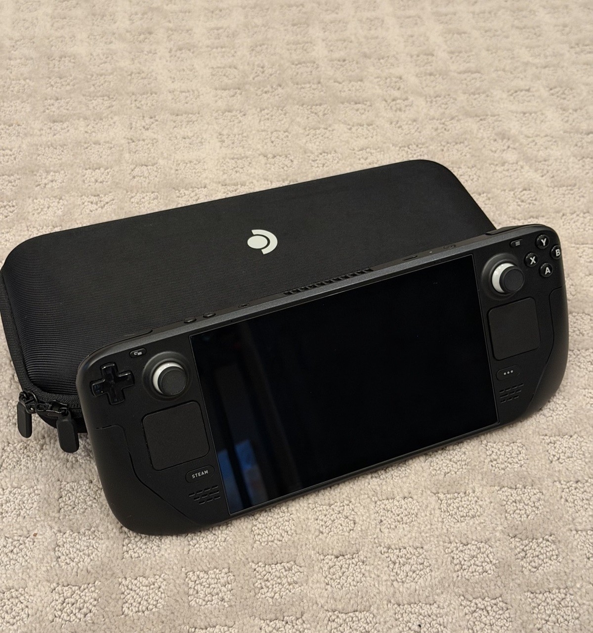 Valve Steam Deck 1 TB (LCD) Handheld System Black Wi-Fi USB-C w/ Case + 512GB SD
