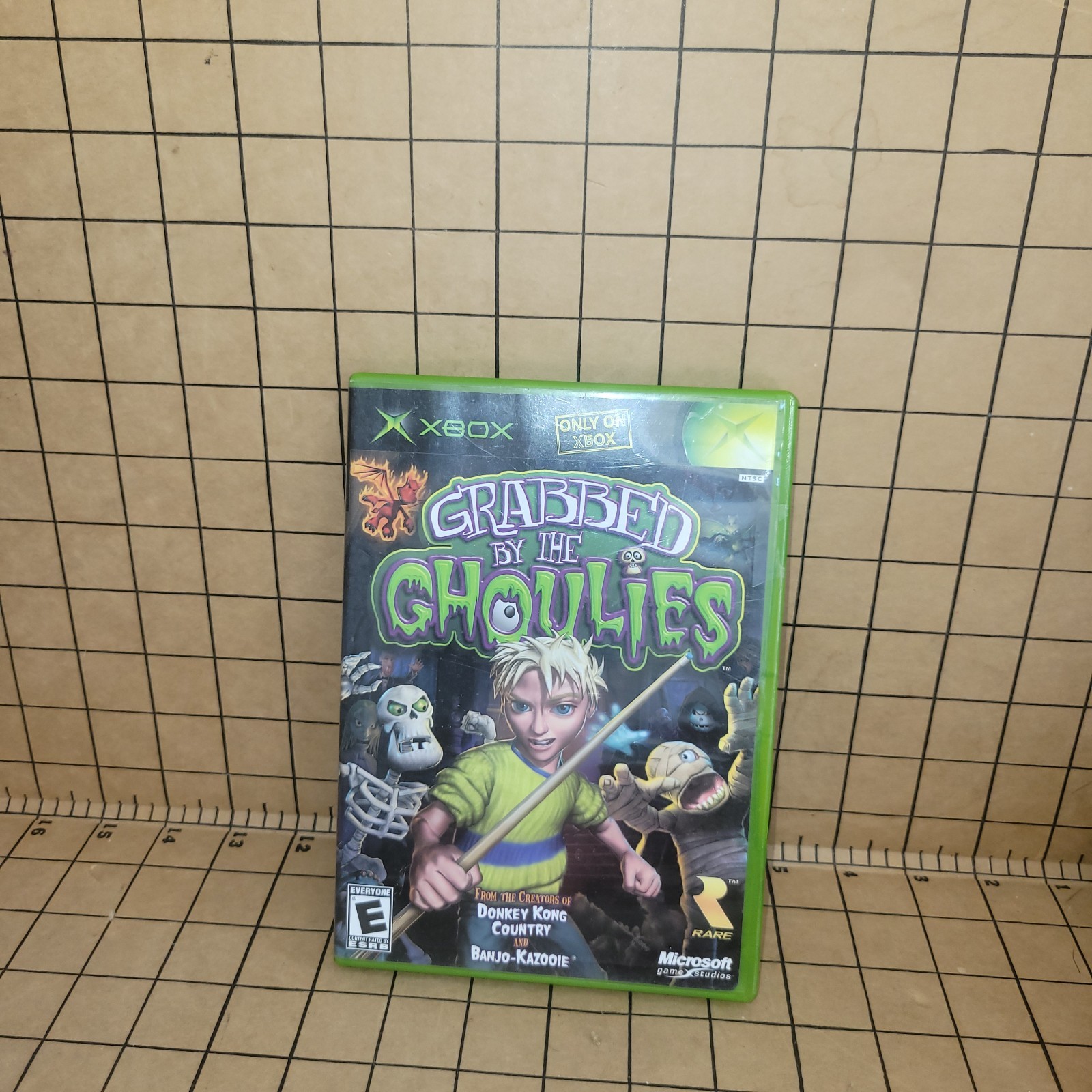 Grabbed by the Ghoulies (Microsoft Xbox, 2003) GREAT CONDITION