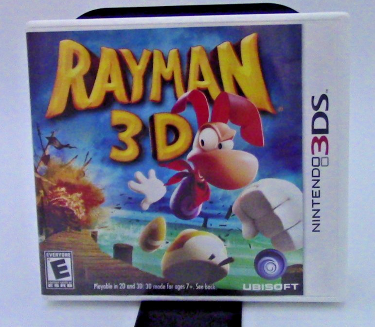 Nintendo Rayman 3D game with manual and case. Used, tested and works