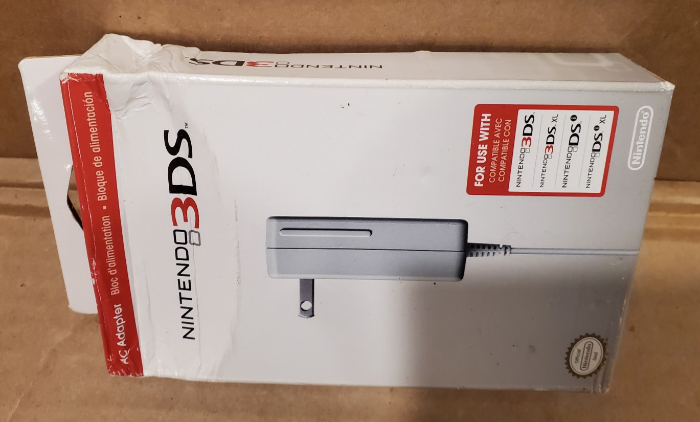 New Nintendo OEM 3DS Power Adapter For 3DS / 3DS XL / 2DS AC Adapter