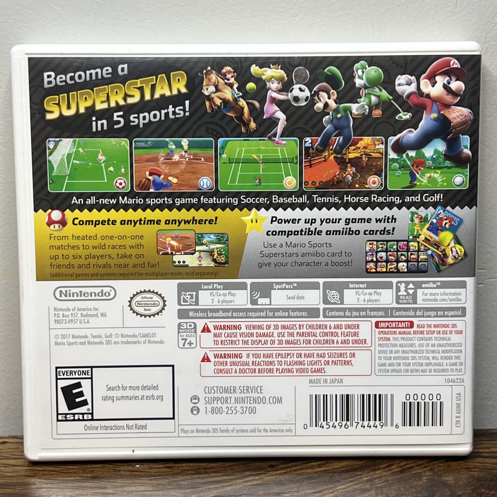 Mario Sports Superstars – Nintendo 3DS Complete