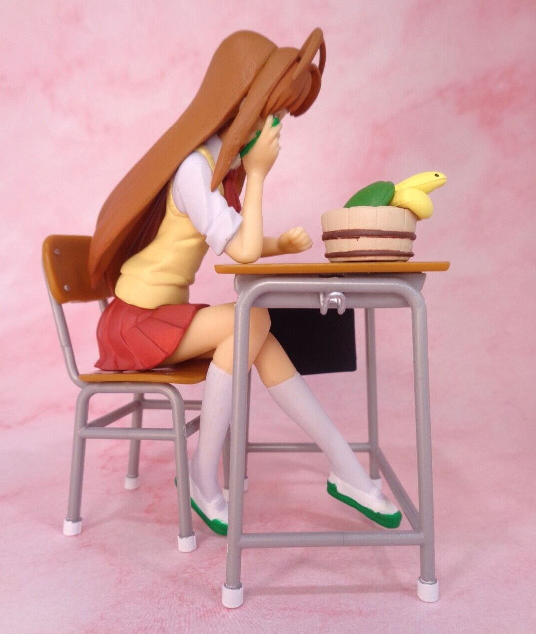 Naru Narusegawa Figure Set Sunday x Magazine St. SunMaga School Gakuen Love Hina