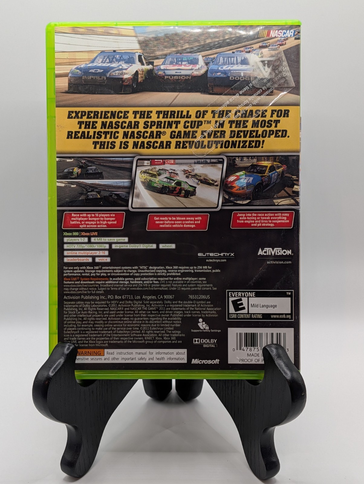 NASCAR 2011 The Game Microsoft Xbox 360 – Complete In Box