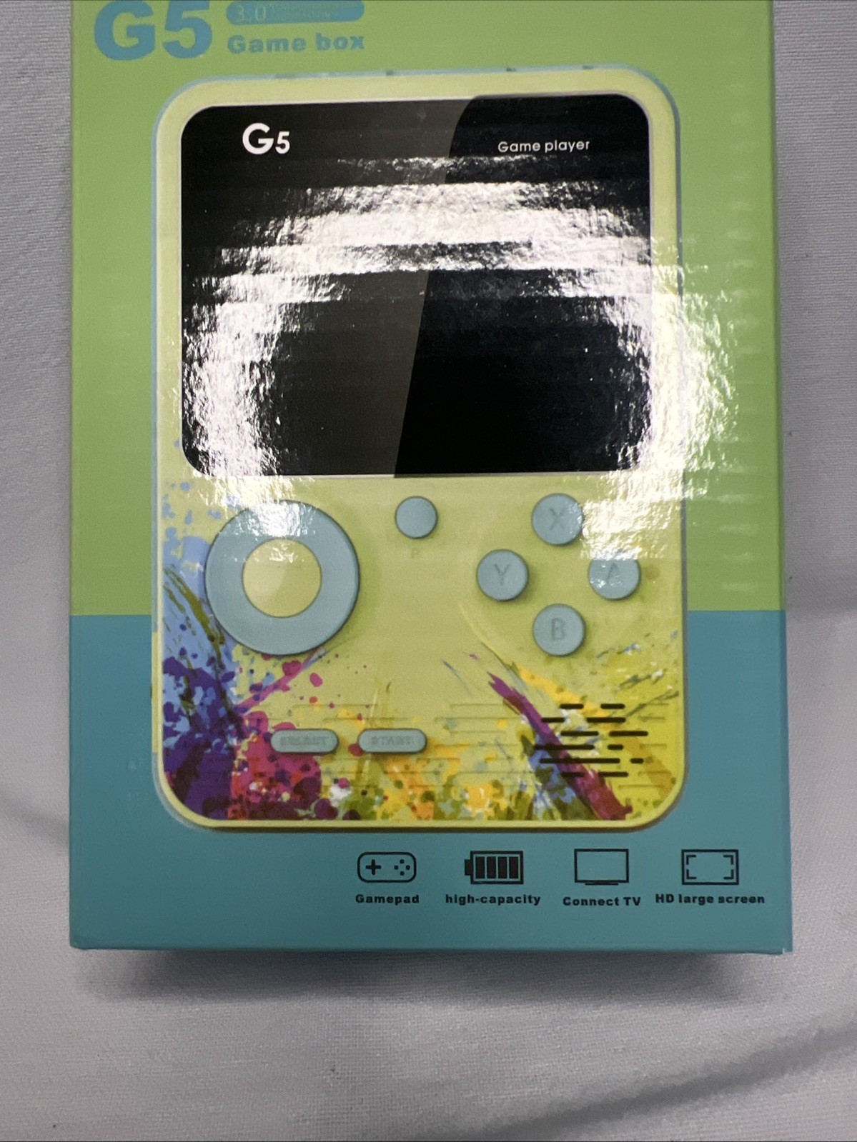 G5 GAME BOX – Handheld Multi-Game player, 3″ color screen M5