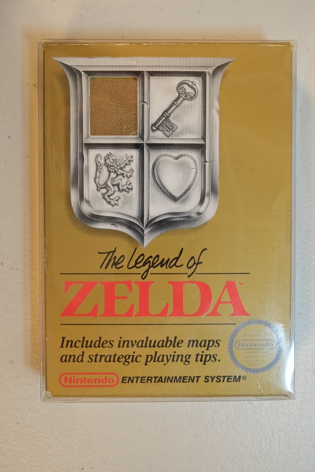 The Legend of Zelda (Nintendo NES, 1987) Complete with Inserts & Poster