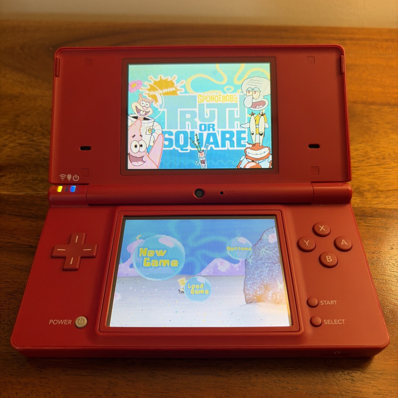 Nintendo DS Red Tested & Working NO STYLUS , NO CHARGER