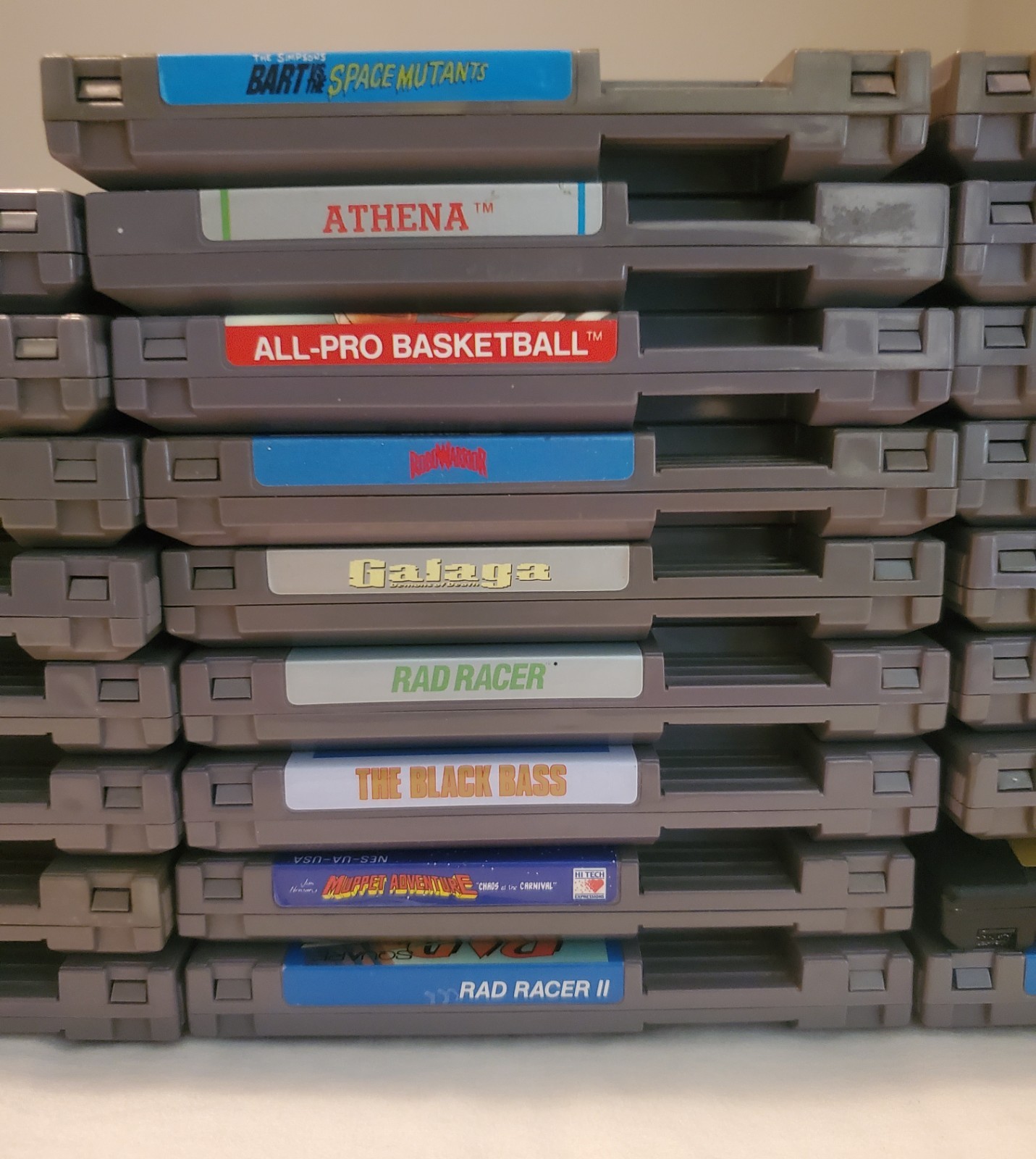 Bulk Lot of 26 Nintendo NES Games – Various Titles – Tested