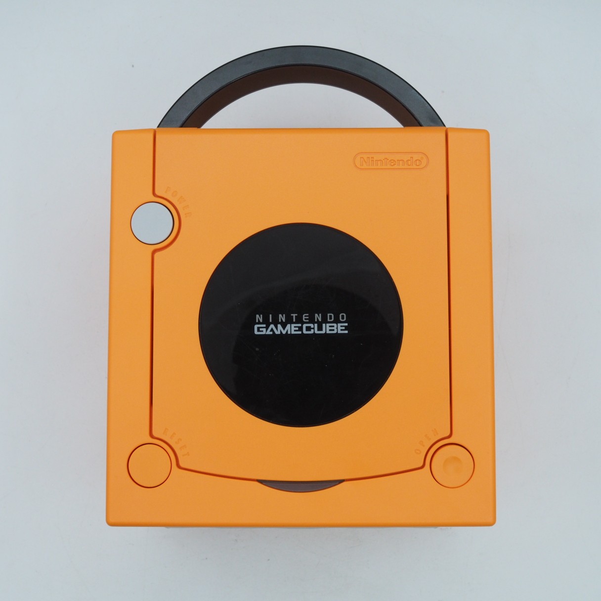 Nintendo GameCube Console System Orange + Game Boy Player Enjoy Plus Pack Boxed