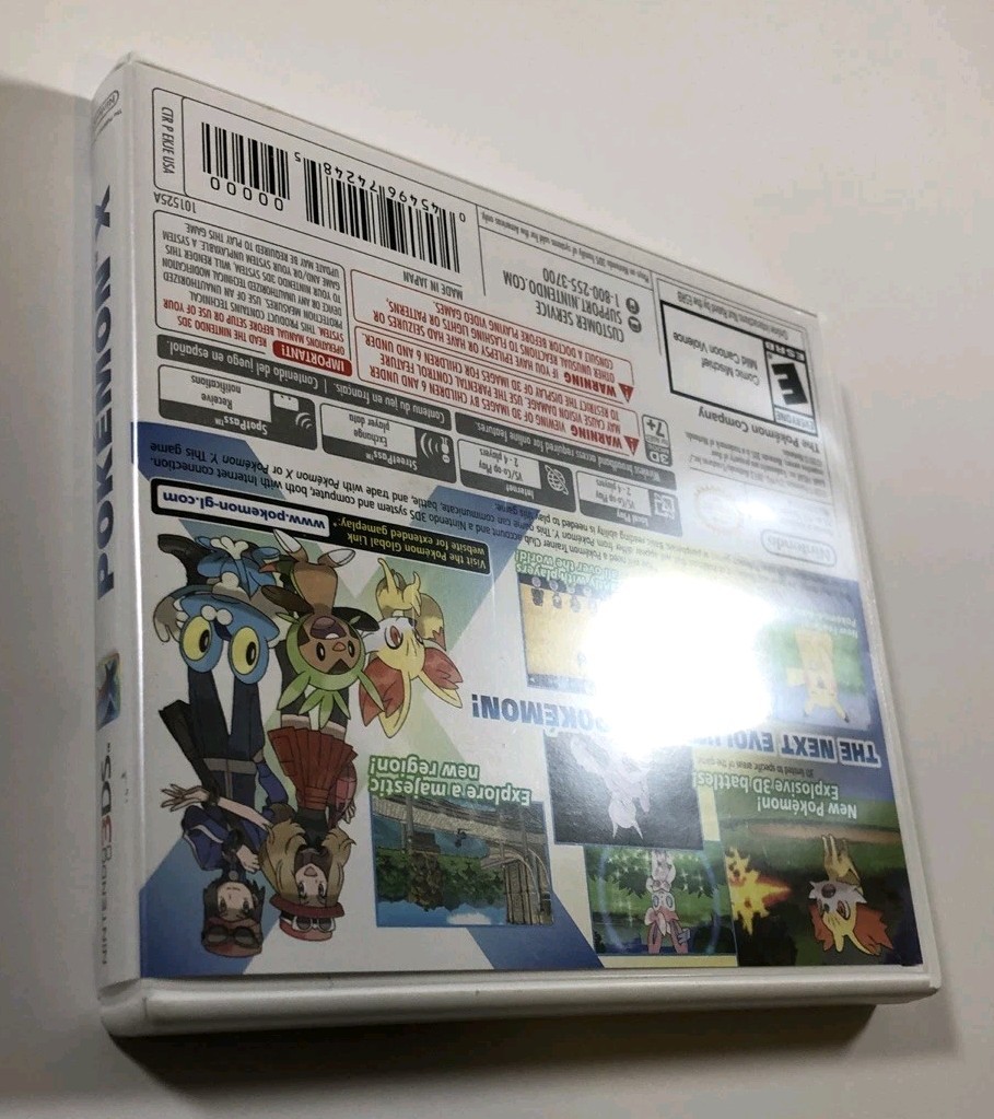 Pokemon X (Nintendo 3DS, 2013) Complete, Authentic USA, Ships Today!