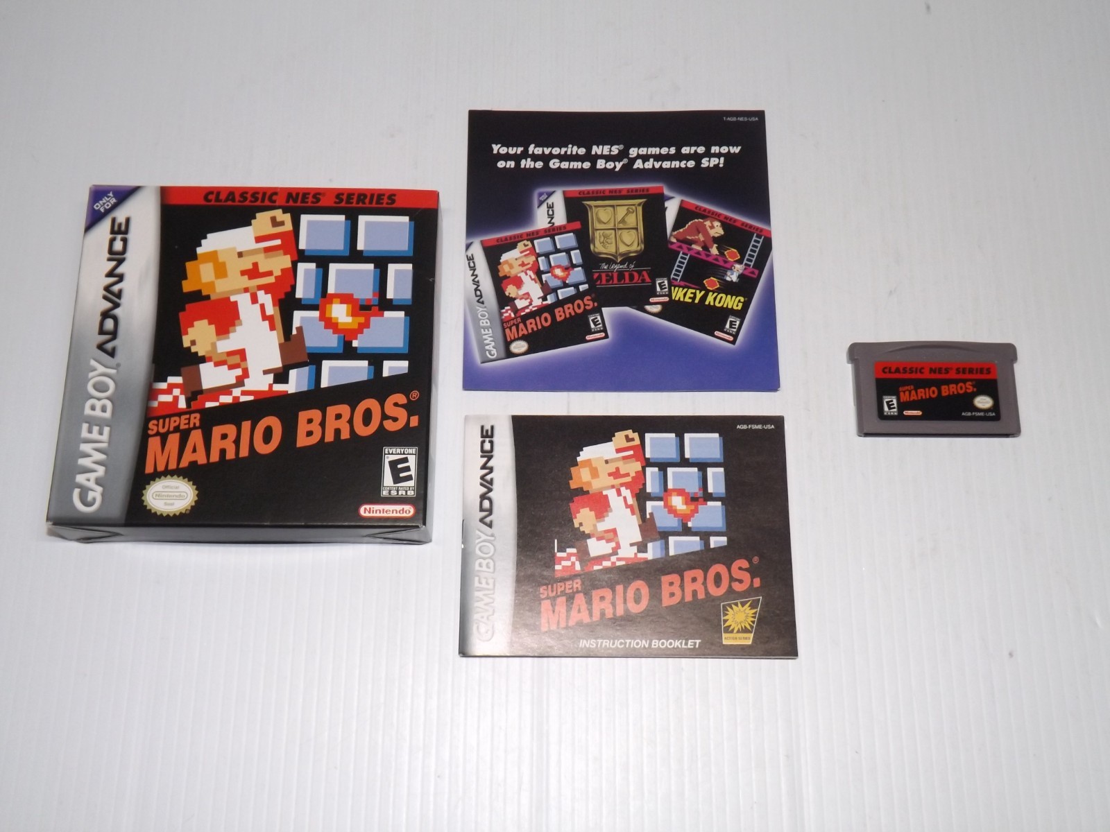 Super Mario Bros Classic NES Series – COMPLETE BOX – NINTENDO Gameboy – 77a