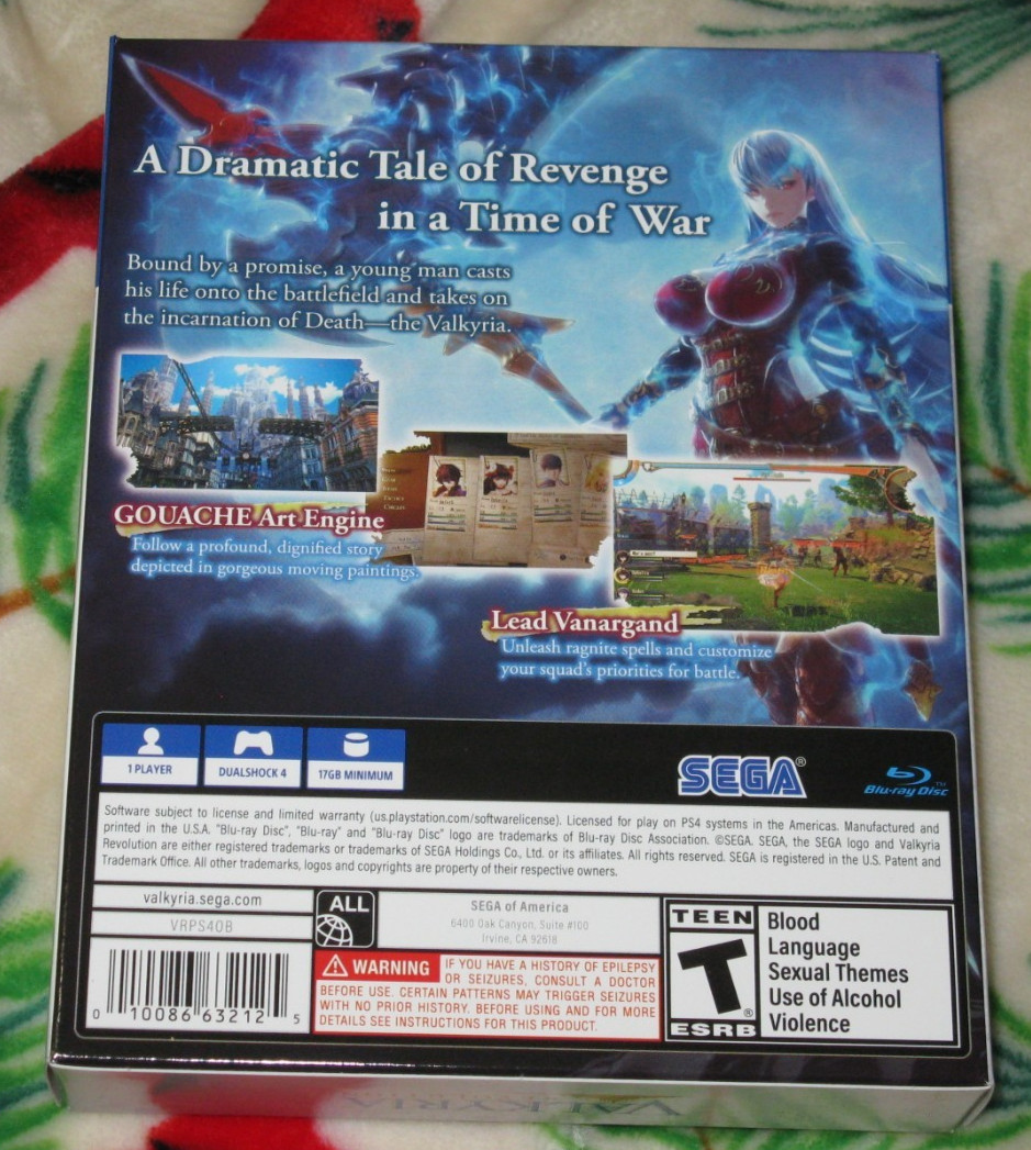 Valkyria Revolution: Vanargand Edition (Sony PlayStation 4, 2017)