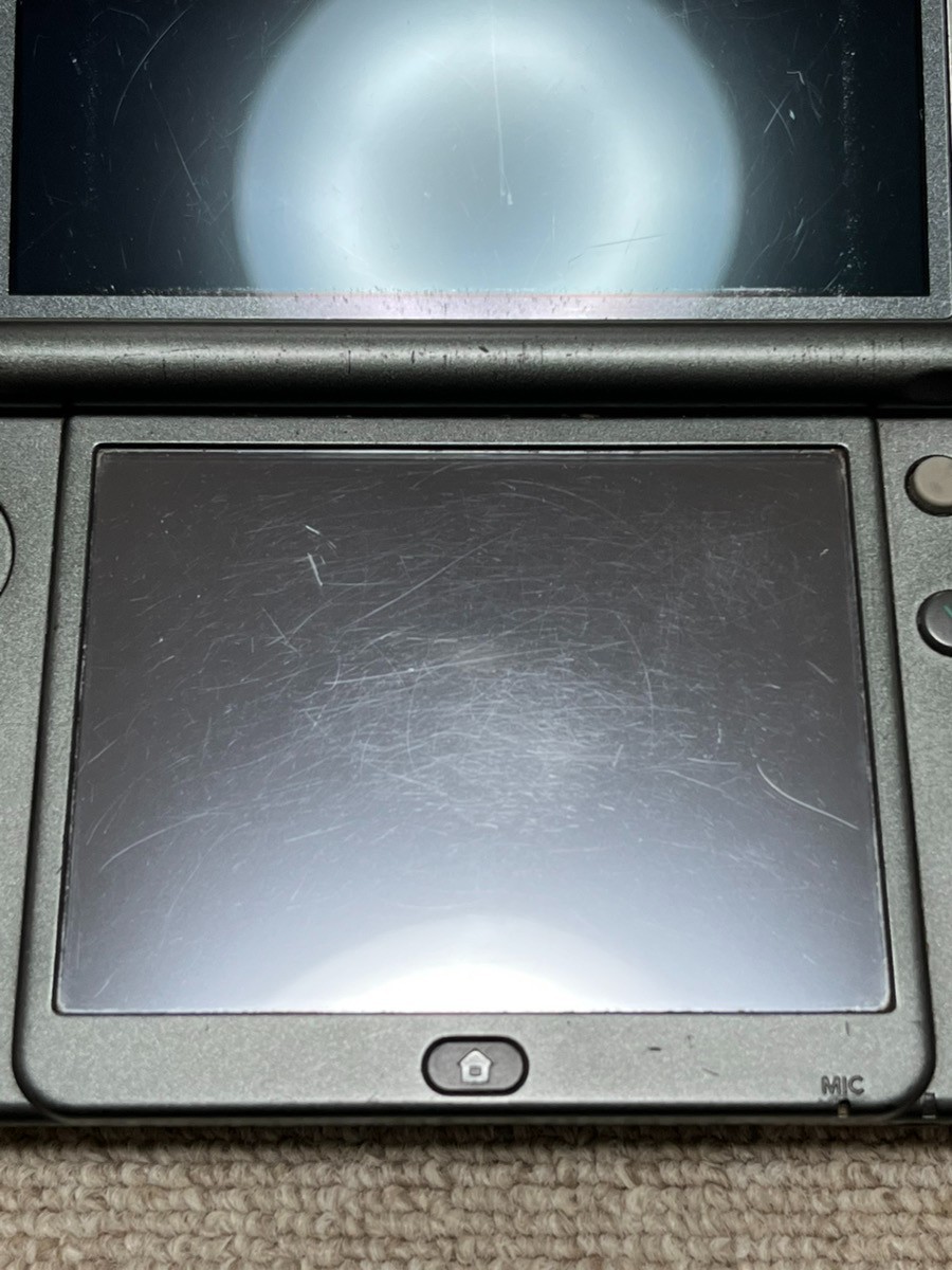 New 3DS LL XL Metalic black Japan Nintendo Console region Japanese B36