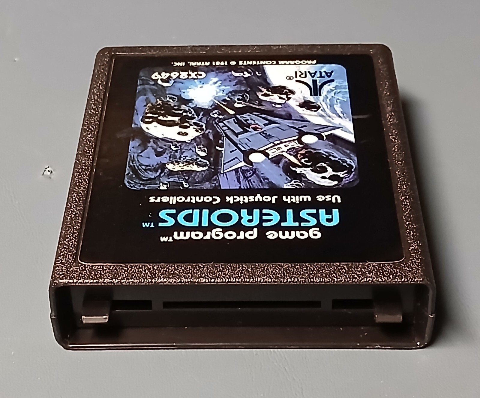 Atari 2600 Asteroids – Complete In Box (CIB) With Manual And Catalog