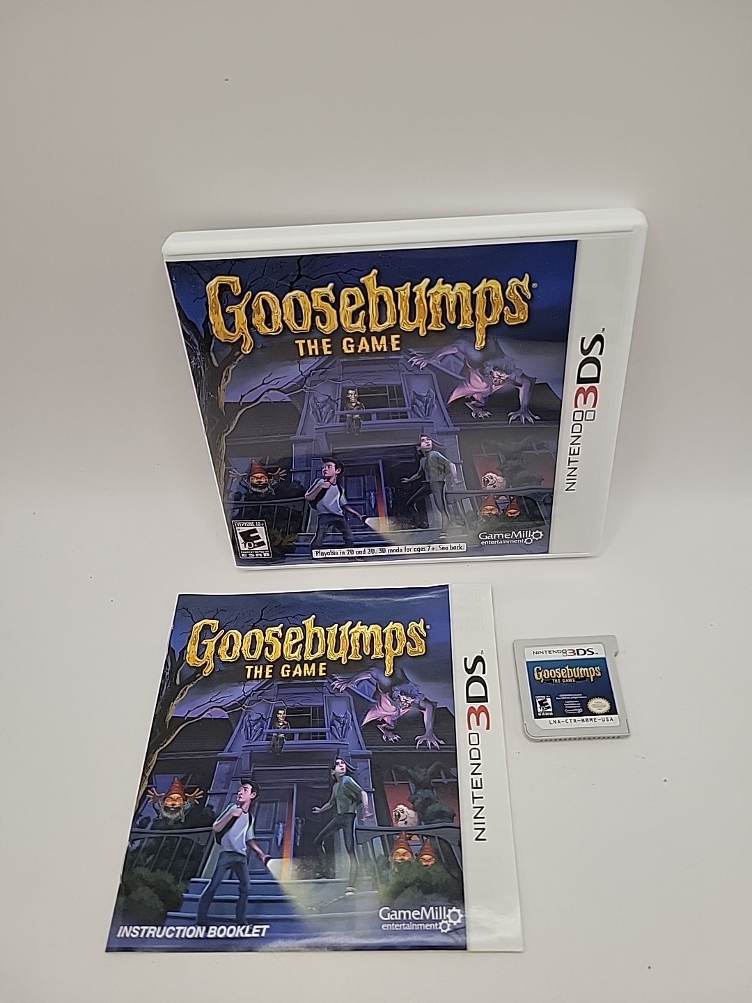 Goosebumps The Game Nintendo 3DS Game CIB NTSC 2015