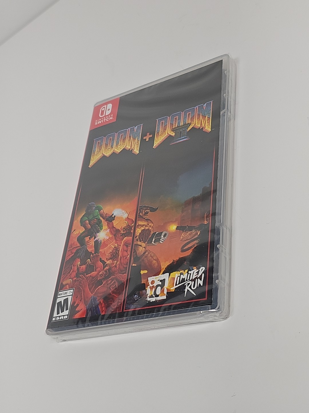 Doom 1 + Doom 2 LRG#283 – Nintendo Switch – NEW SEALED