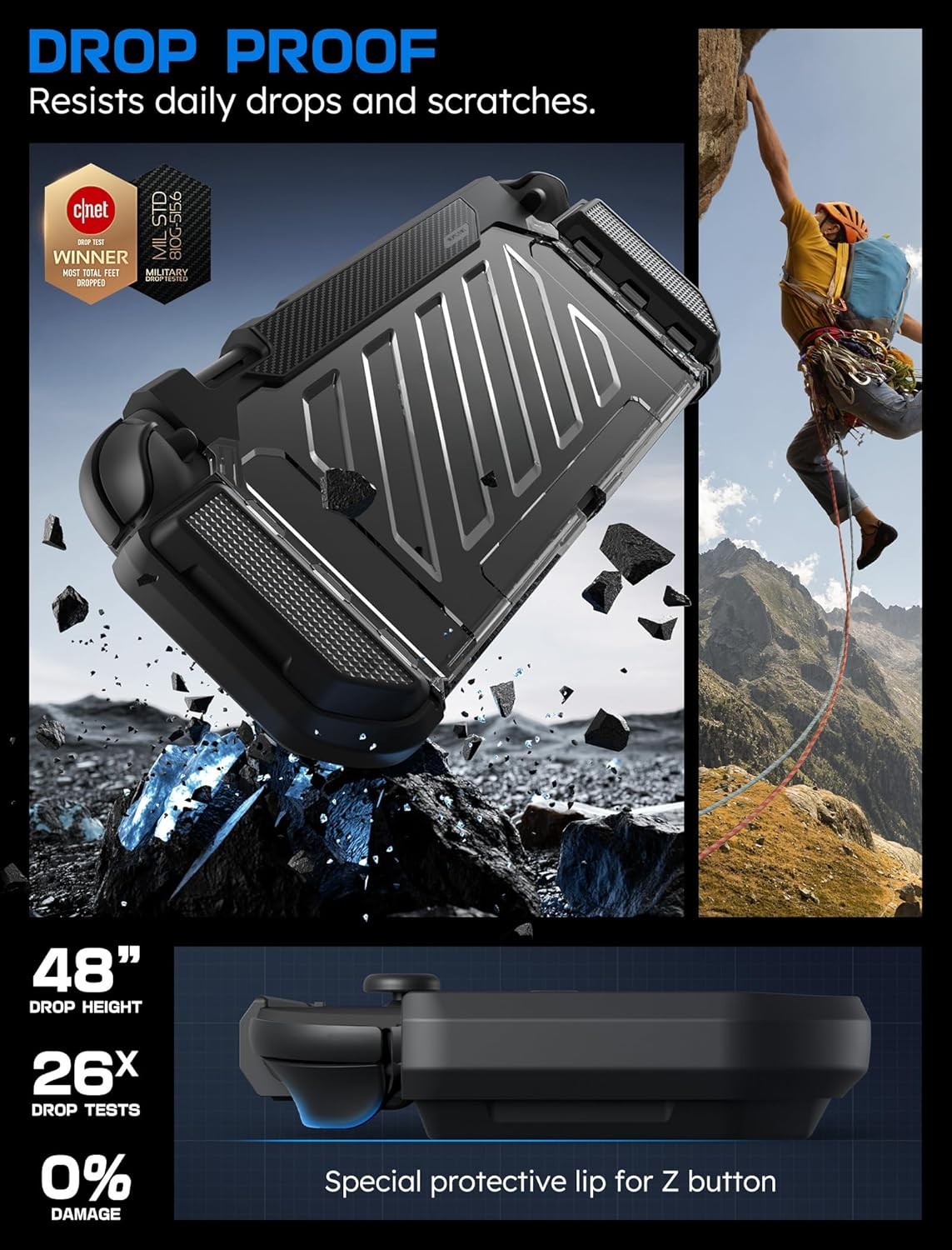 SUPCASE UBPro for Nintendo Switch 2 Military Protection Dockable Integrated Case
