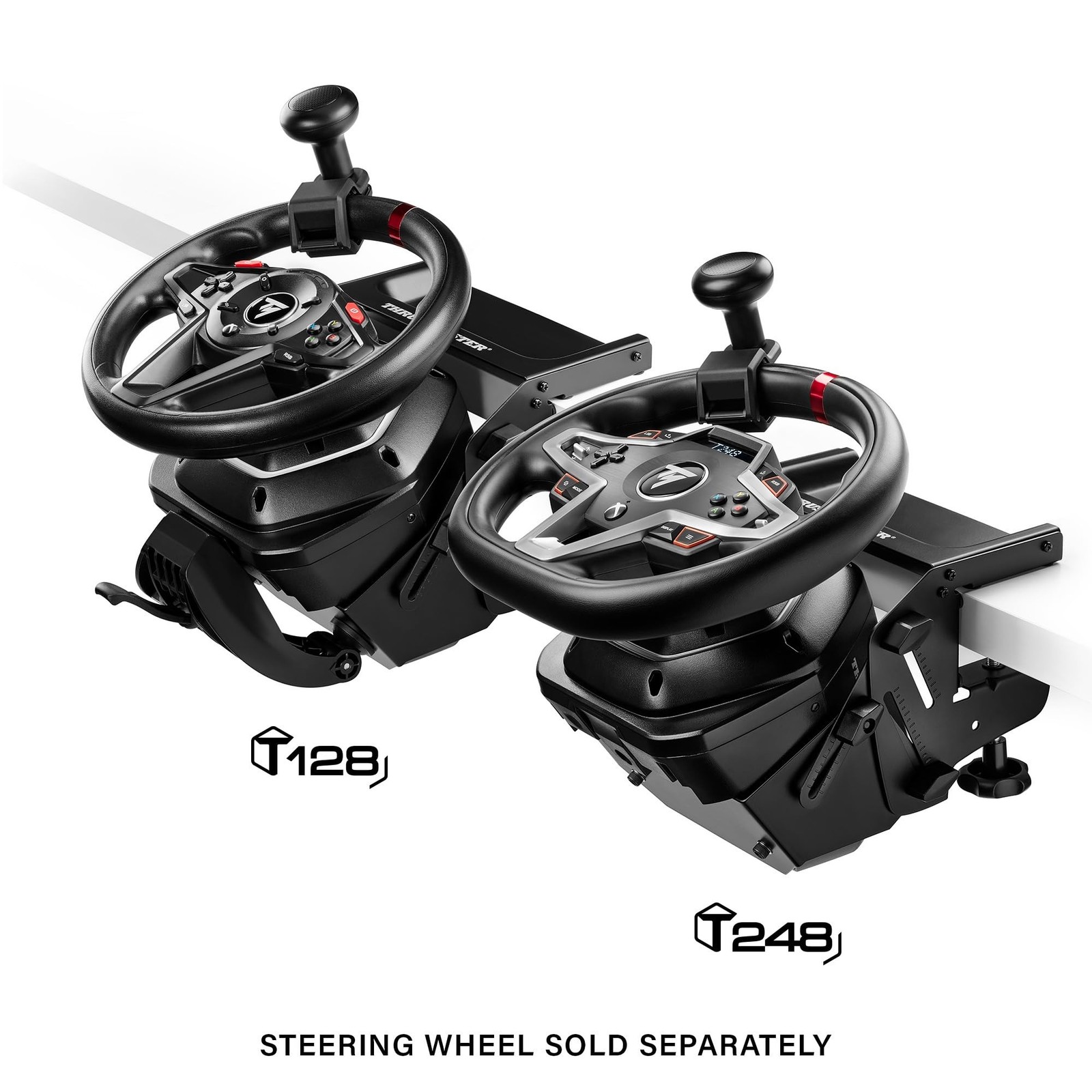 Thrustmaster SimTask Steering Kit, Adjustable Clamp and Spinner Knob, for Tru…