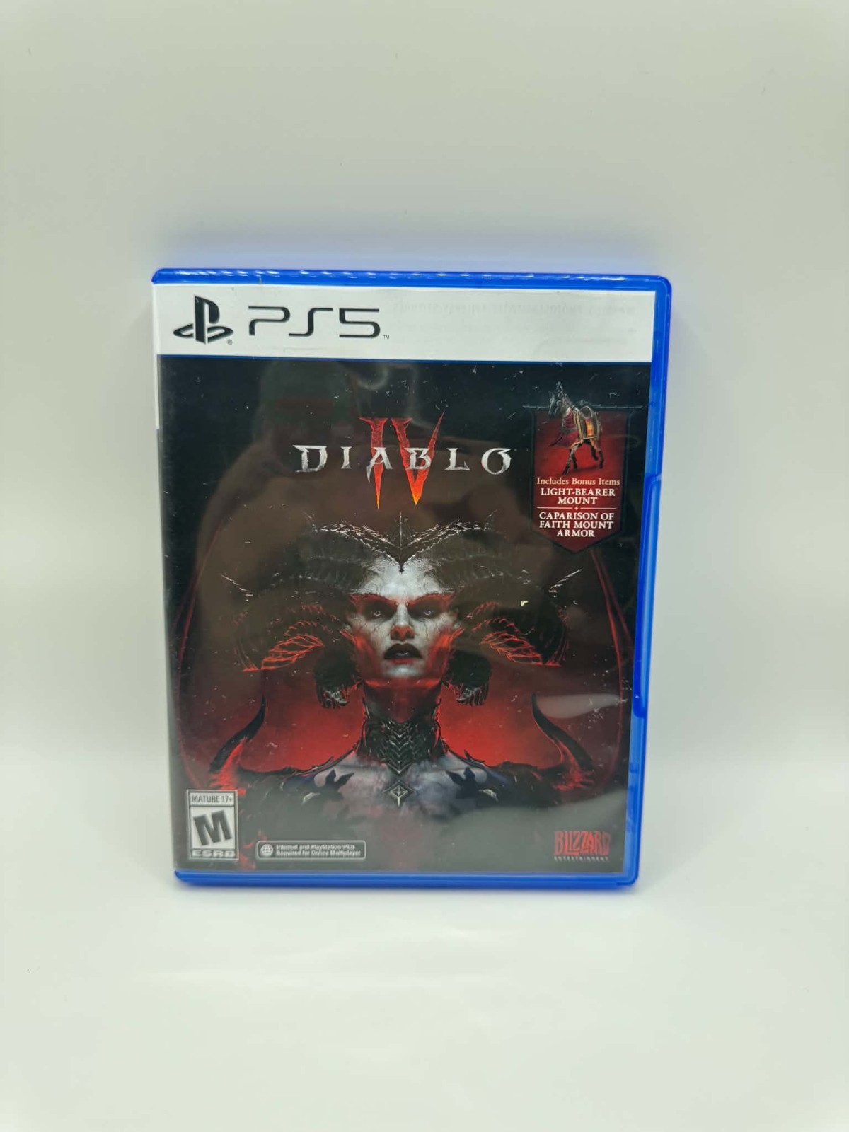 Diablo IV PS5 PlayStation 5 Complete CIB Bonus Insert Tested Clean Disc Blizzard