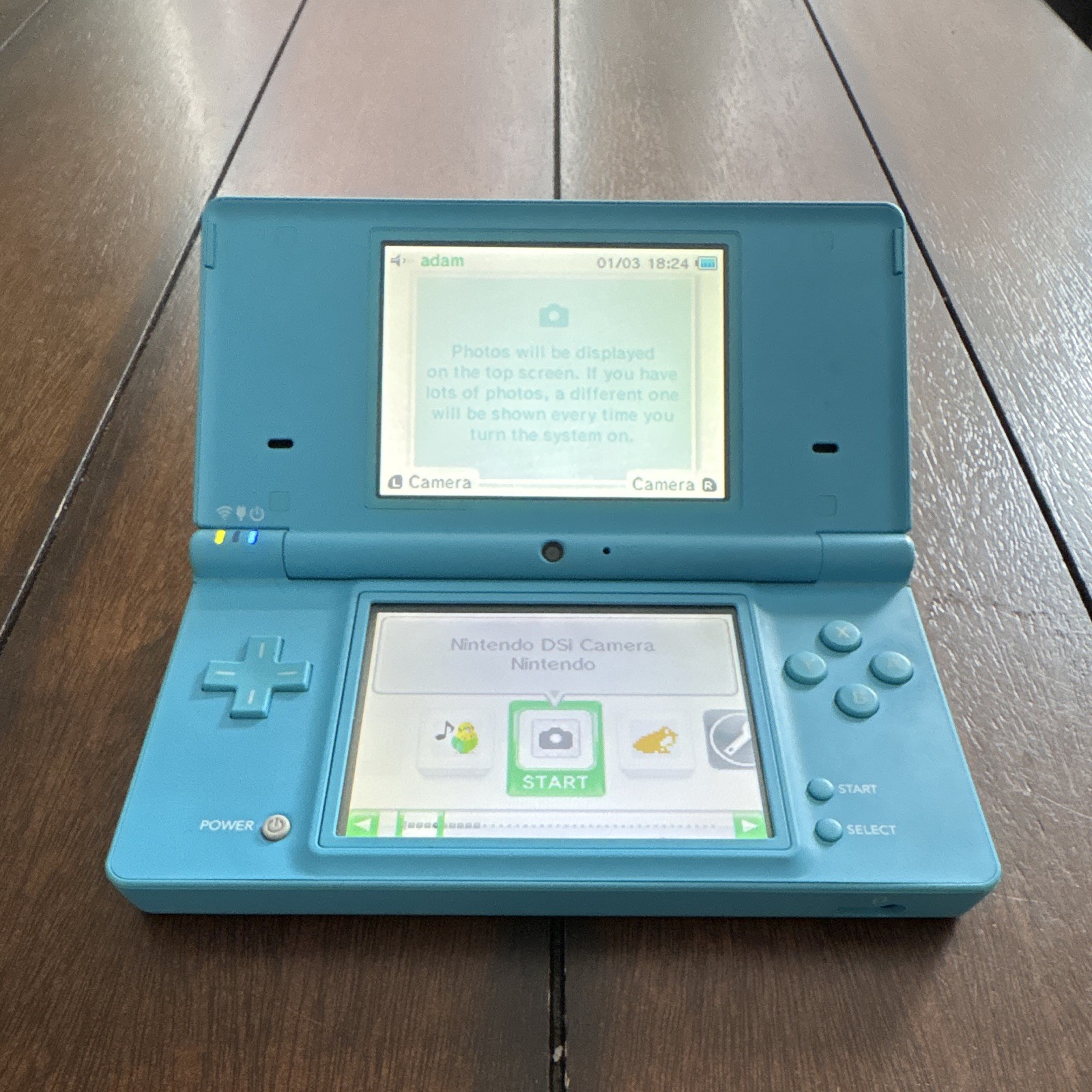 Nintendo DSi Light Blue Handheld Console USG-001
