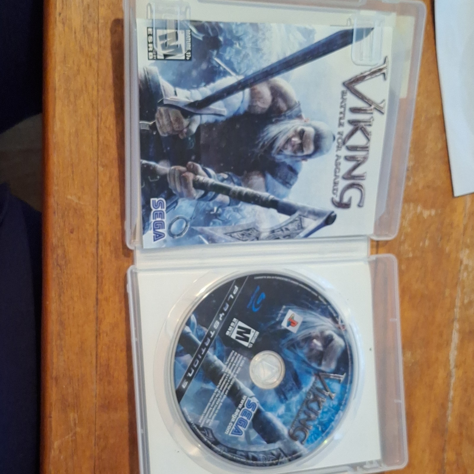 SEGA Viking: Battle for Asgard Sony PlayStation 3 NTSC-U/C 2008 Action M Manual
