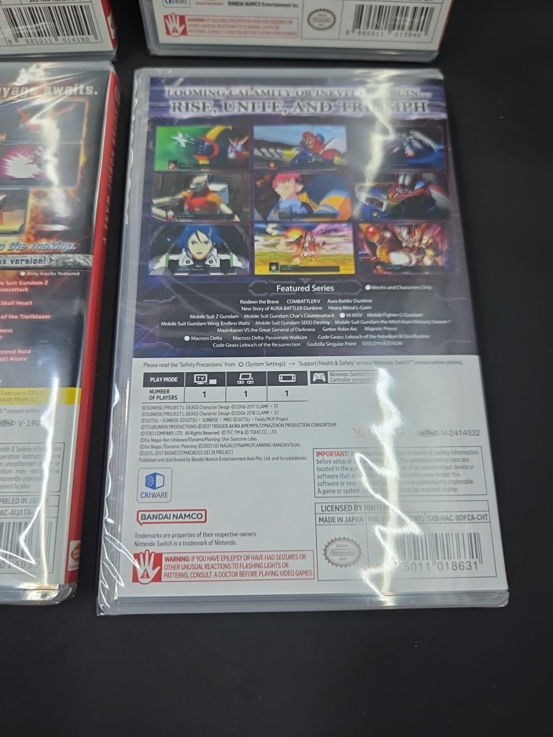 Super Robot Wars X + T + V + Y – Nintendo Switch – Brand New | Factory Sealed