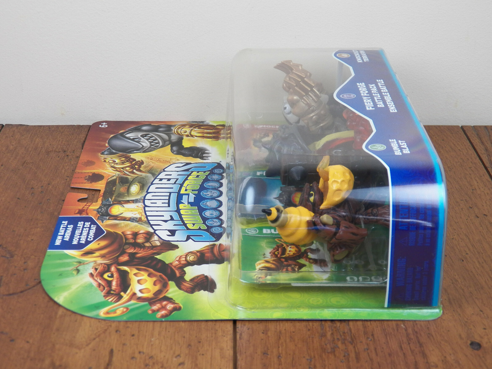 Skylanders Fiery Forge Battle Pack Bumble Blast Knockout Terrafin -Swap- **NEW**