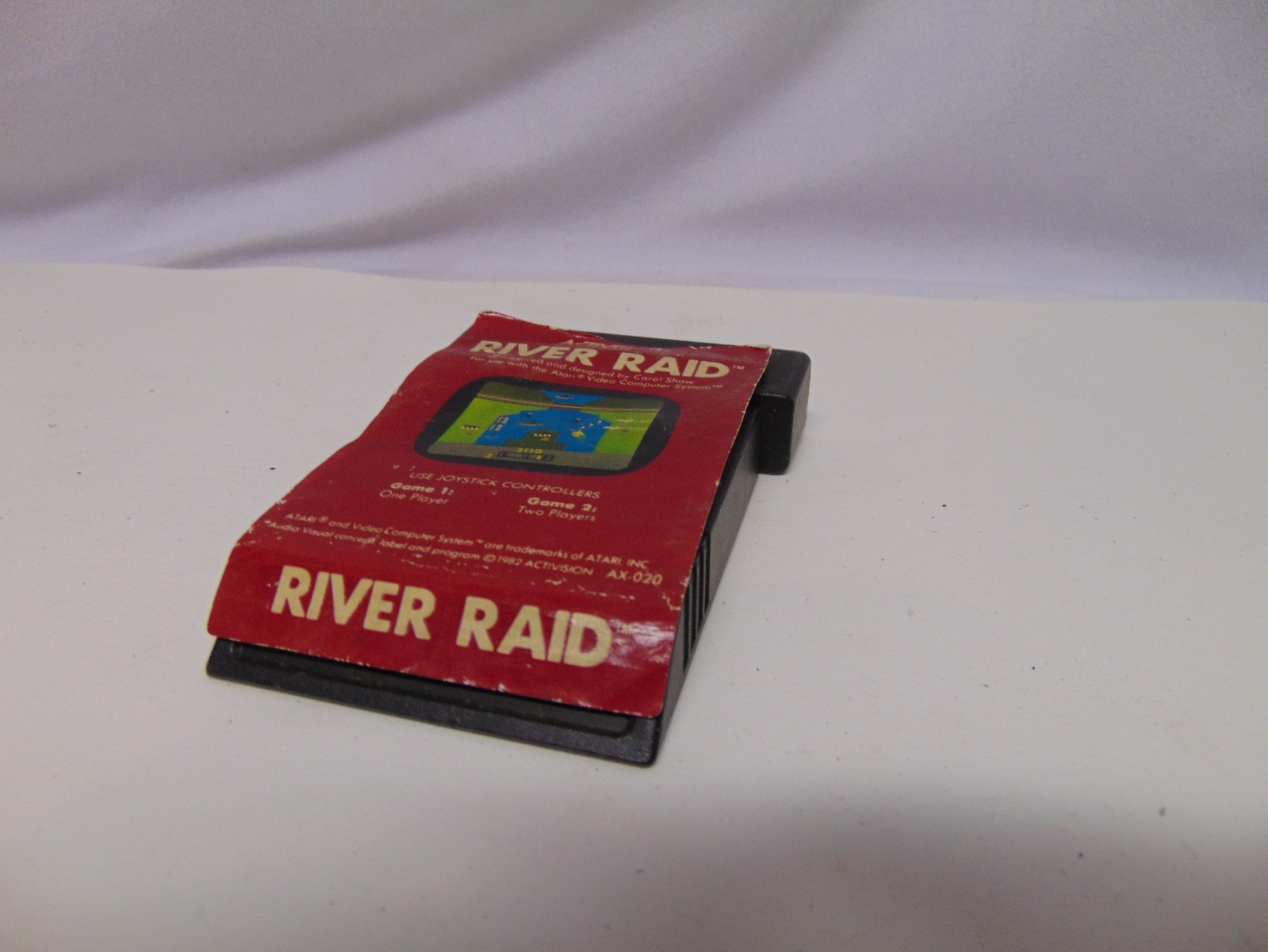 1982 original Activision River Raid video game Atari 2600 game system