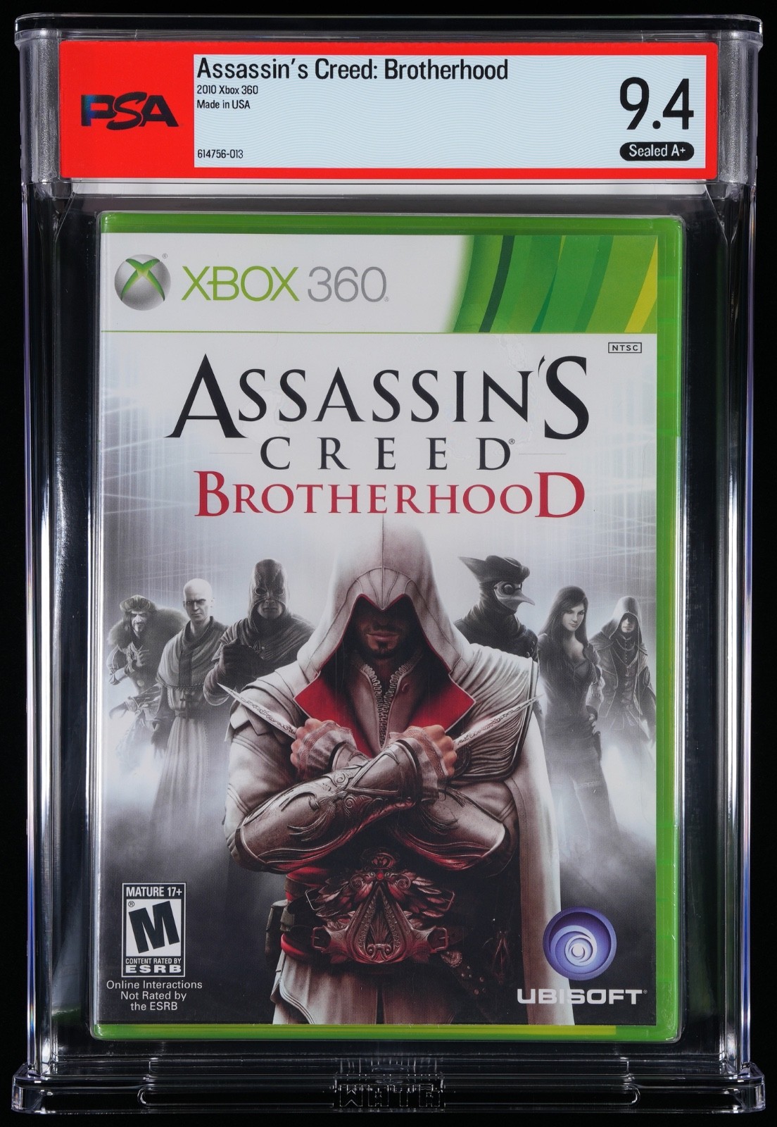 Assassin’s Creed: Brotherhood (Xbox 360) PSA 9.4 A+ Graded