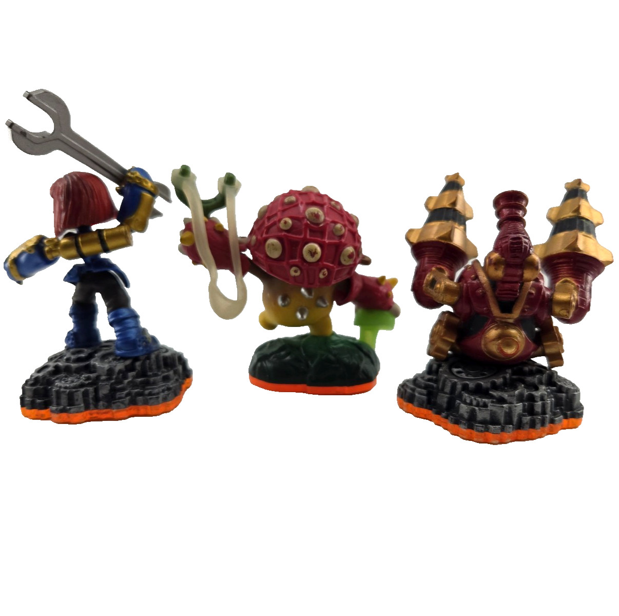 Skylanders Giants Series 2 Figure Lot Of 8 Spyro Drobot Double Trouble